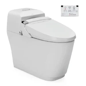 Bồn cầu 1 khối INAX kết hợp nắp điện tử AC-1032+CW-KA22AVN