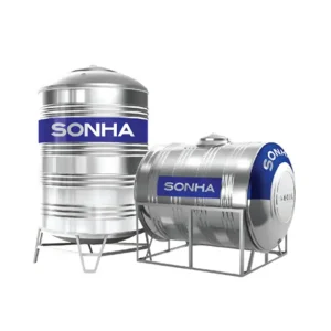 BỒN NƯỚC SƠN HÀ 6000 LÍT (Φ1420) NGANG , ĐỨNG