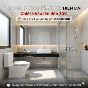 COMBO phòng tắm TOTO MS857DT10 - Số 2