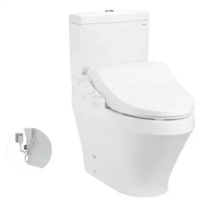 Bồn cầu 2 khối nắp điện tử TOTO CS948DW18
