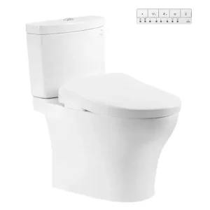 Bồn cầu 2 khối nắp điện tử TOTO CS769CDRW23