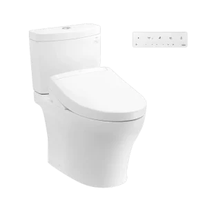 Bồn cầu 2 khối nắp điện tử TOTO CS769CDRW25 (CS769DRW25)