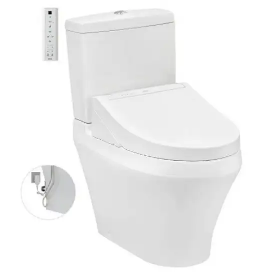 Bồn cầu 2 khối nắp điện tử TOTO CS948DW14