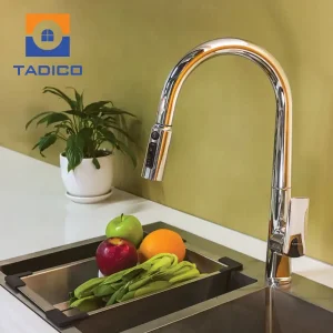 Vòi bếp dây rút TADICO LUX-VRB.03