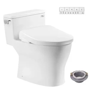 Bồn cầu 1 khối nắp điện tử TOTO MS188VKW23 / T53P100VR