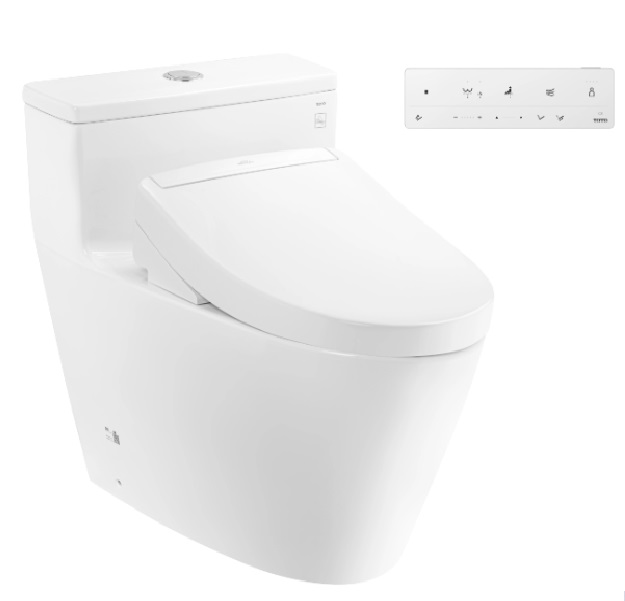 Bồn cầu 1 khối nắp điện tử TOTO MS625DW25 (MS625CDW25)
