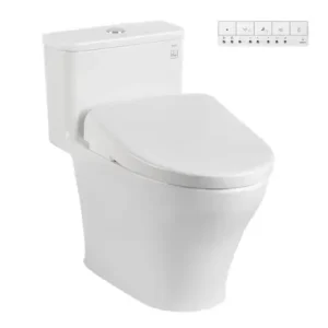 Bồn cầu 1 khối nắp điện tử TOTO MS857CDW23
