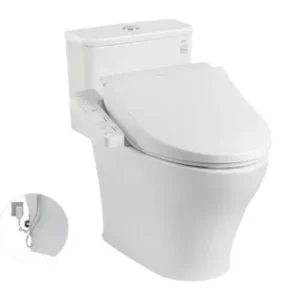 Bồn cầu 1 khối nắp điện tử TOTO MS857DW18