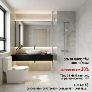 COMBO phòng tắm TOTO MS885DT8 - Số 2