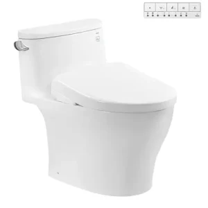 Bồn cầu 1 khối nắp điện tử TOTO MS887CRW23