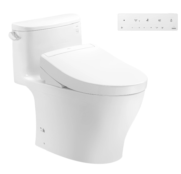 Bồn cầu 1 khối nắp điện tử TOTO MS887RW25